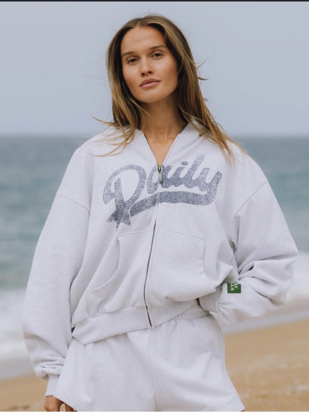 Daily Drills Americana Zip Hoodie Size M/L NWOT